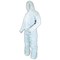 Magid Disposable Coveralls, Hooded, XL, SmsSMS, Serged Seam, White CVZ3-XL - alternate 1